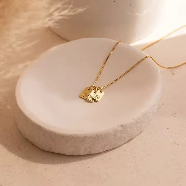 Tag necklace