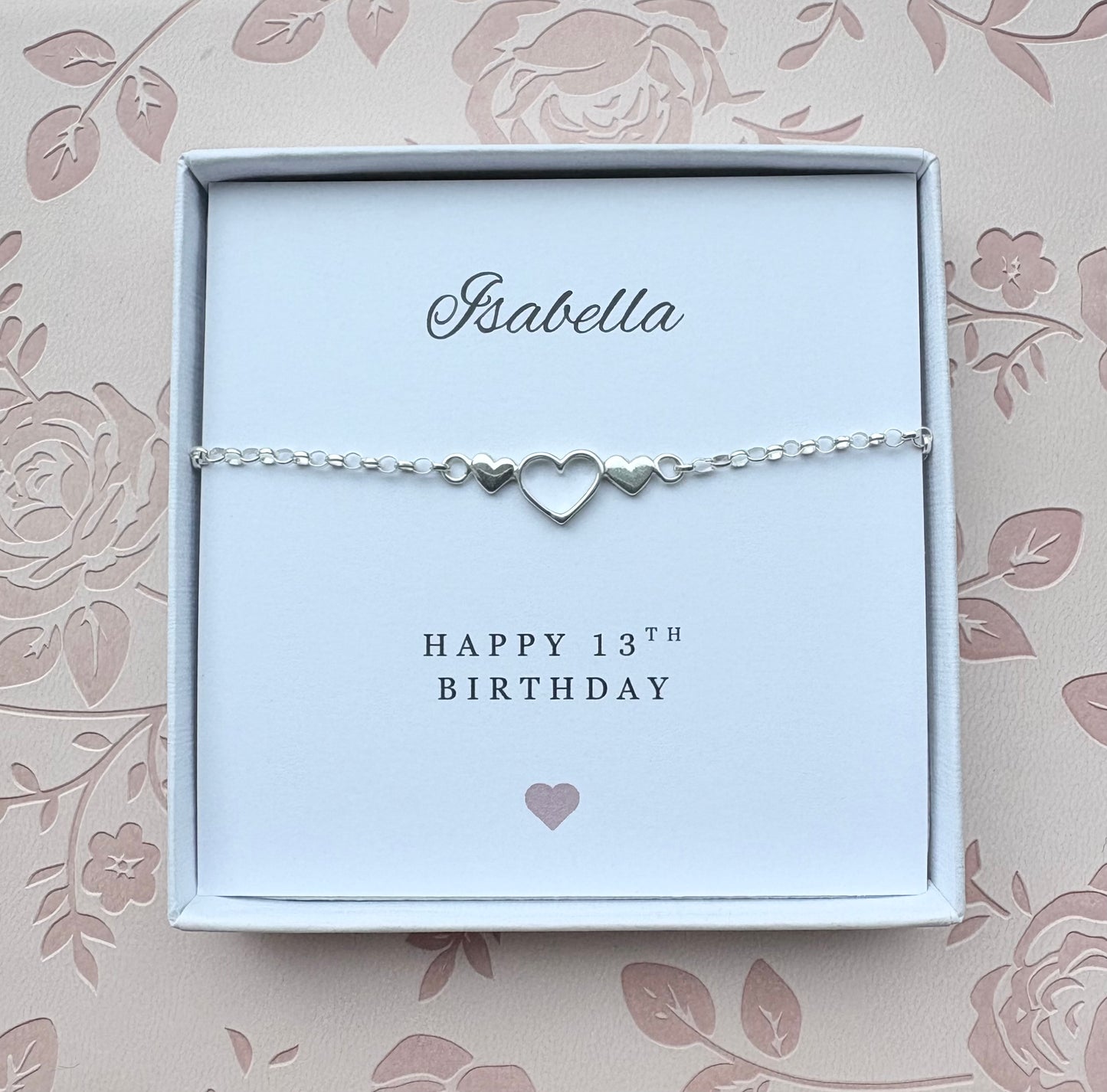13th Birthday Gift Bracelet