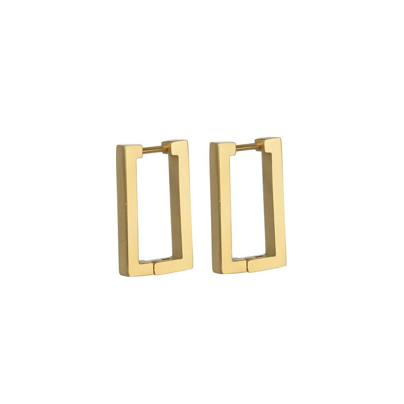 Geometric Rectangle Earrings