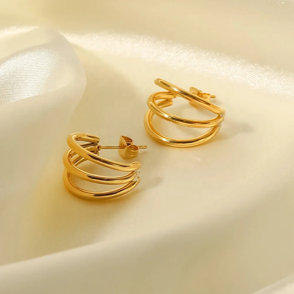 Wave Earrings