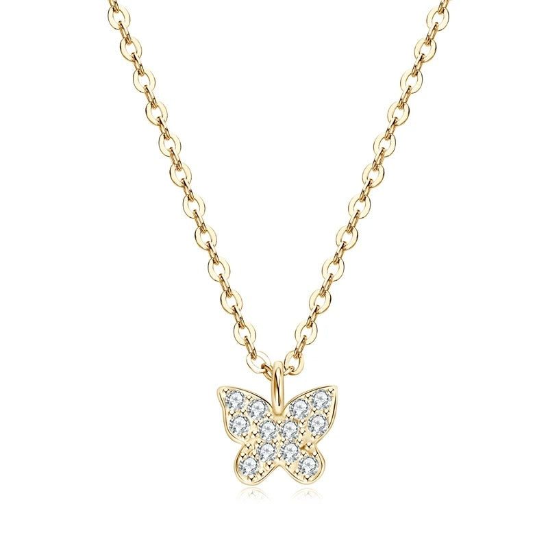 Butterfly Pendant Necklace