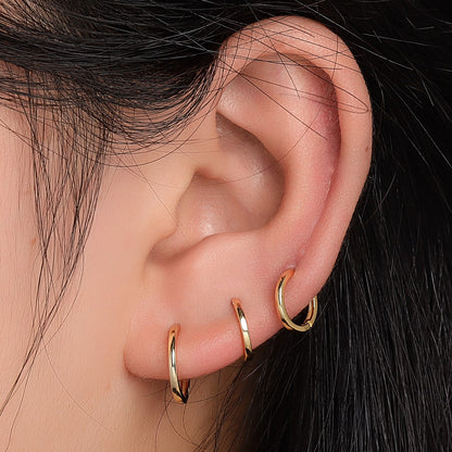 Gold Hoop Earrings