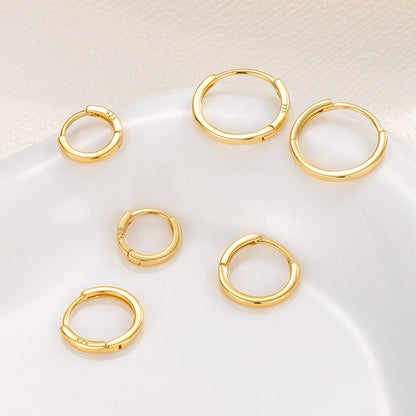 Gold Hoop Earrings