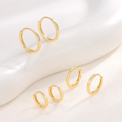 Gold Hoop Earrings