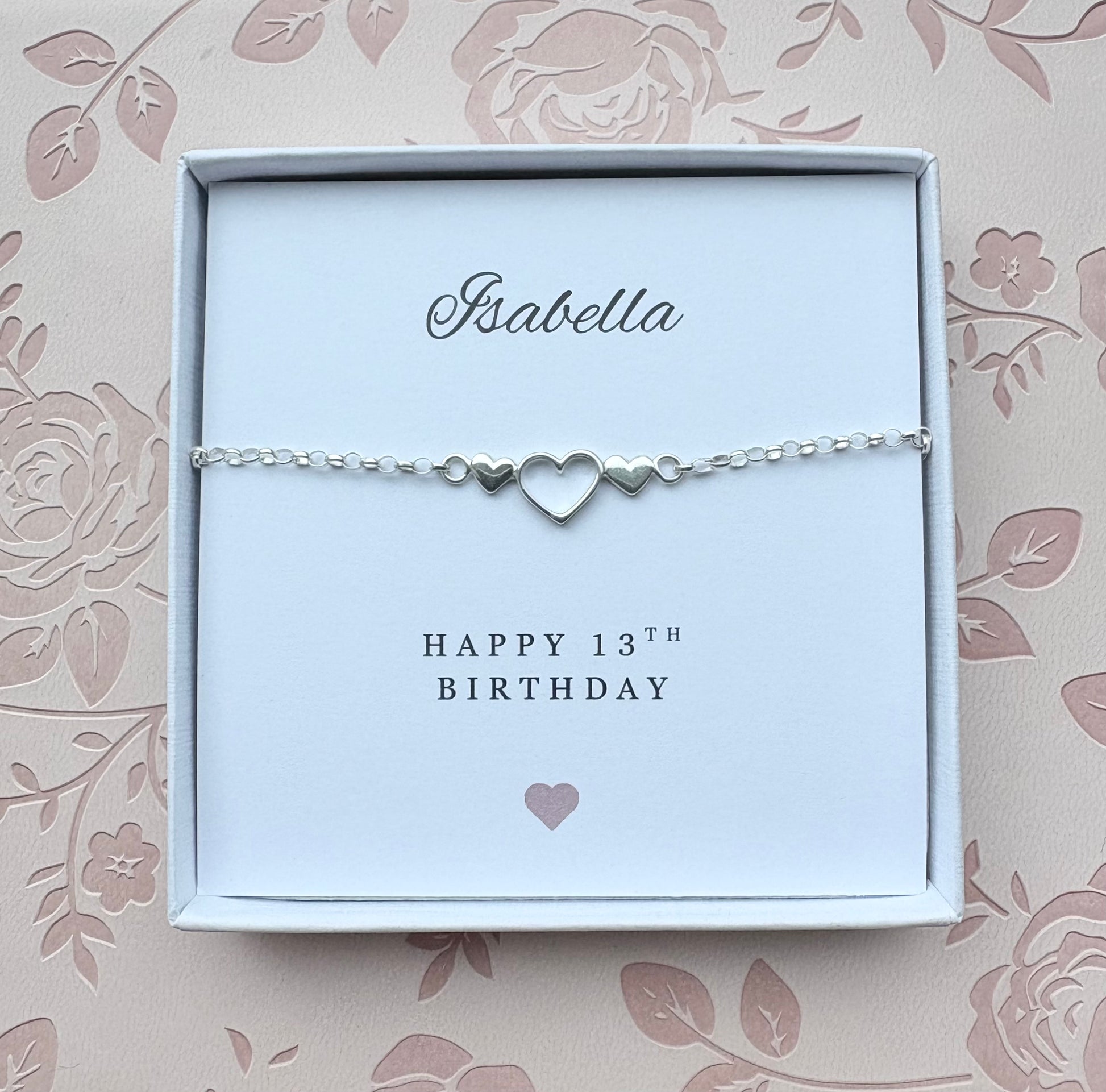13th Birthday Gift Bracelet