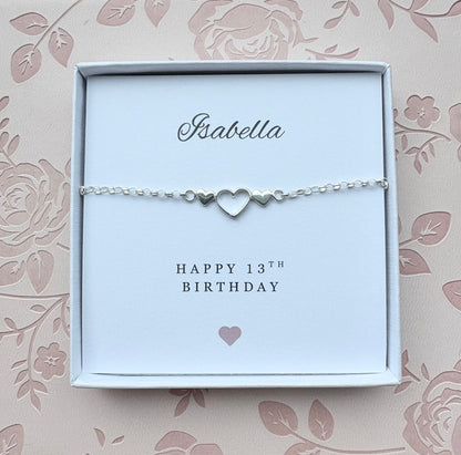 13th Birthday Gift Bracelet