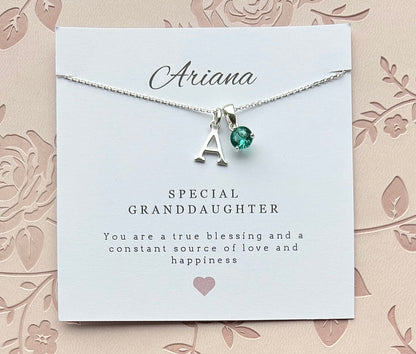 Granddaughter gift jewellery