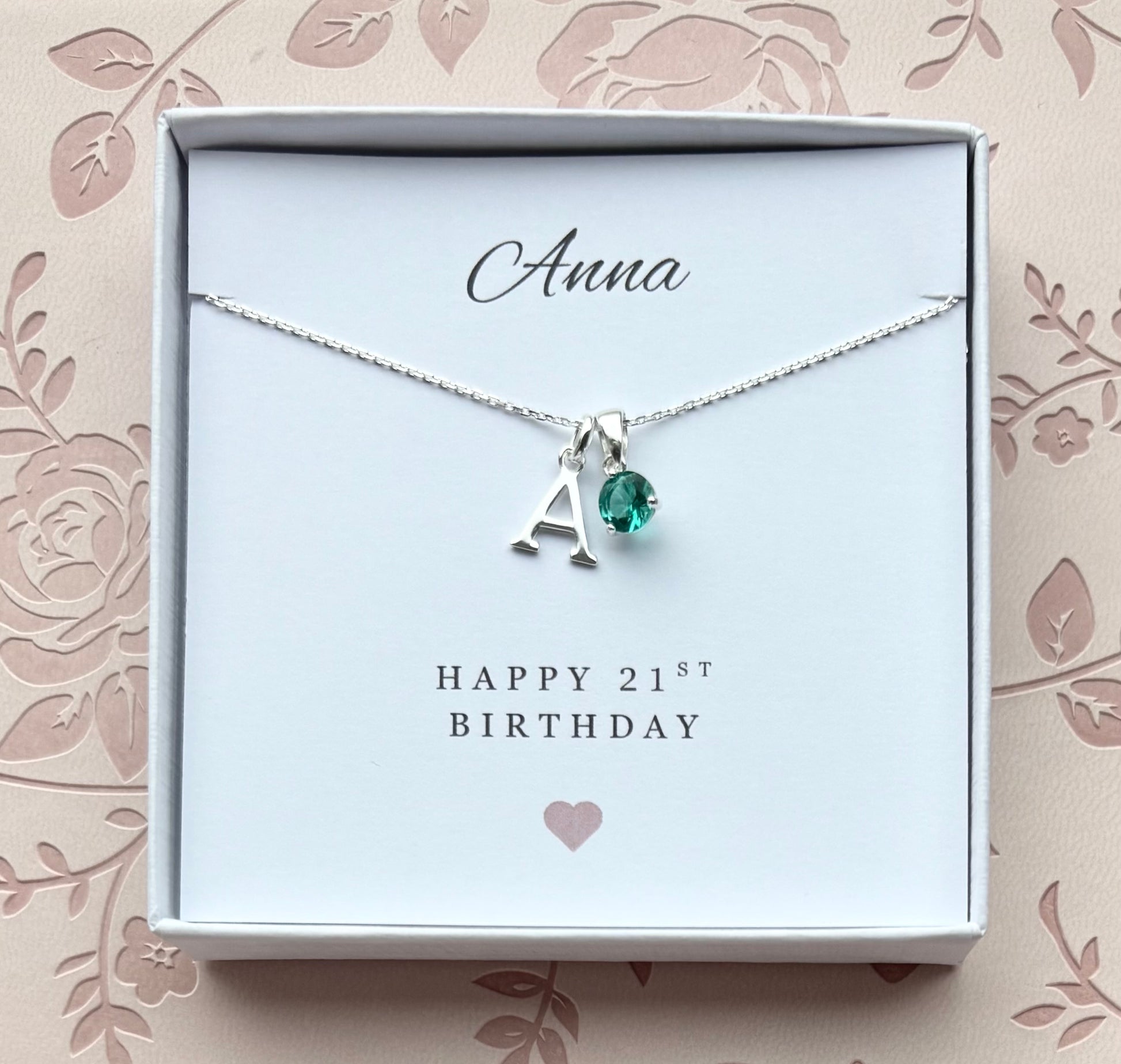 Personalised 21st birthday gift