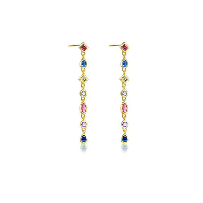 Multicolour Long Earrings