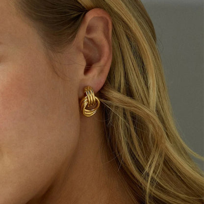 Knot Stud Earrings