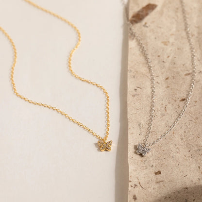 Butterfly Pendant Necklace