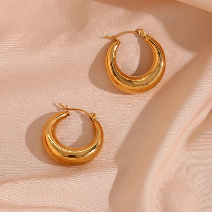 Hollow Hoop Earrings